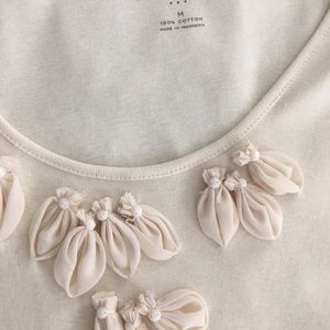 Talbot’s aoft cream top